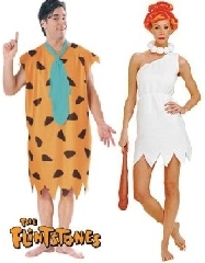 Fred and Wilma Flinstone Costumes