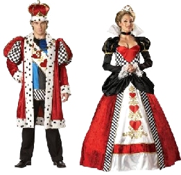 The King and Queen of Hearts Costume
