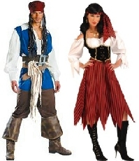 Pirate and Wench Costumes